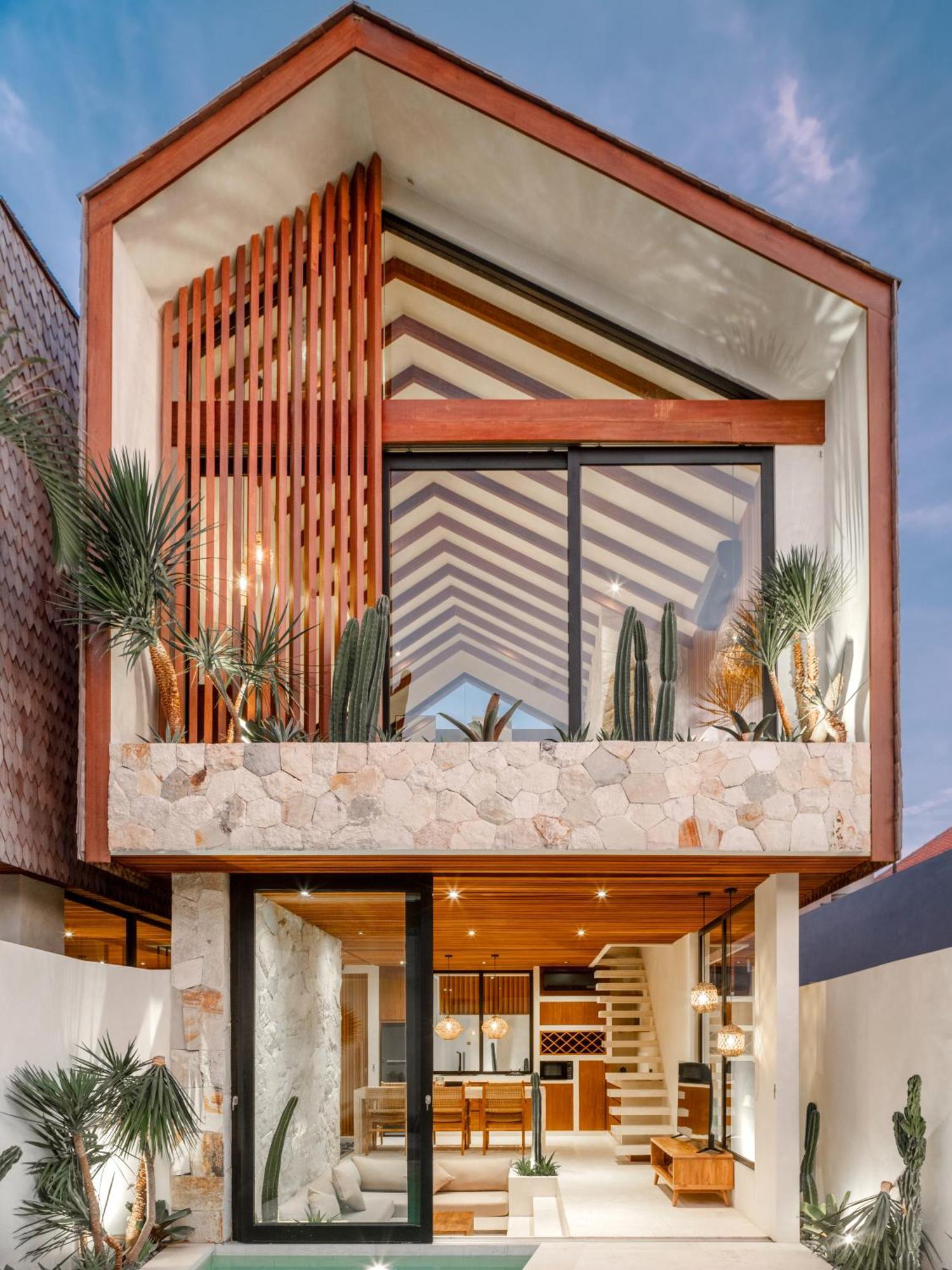 Blacksand Villas Echo Beach Canggu Eksteriør billede