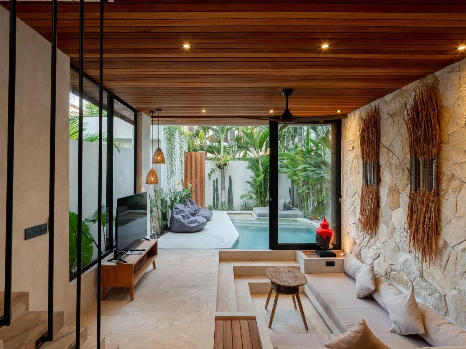 Blacksand Villas Echo Beach Canggu Eksteriør billede