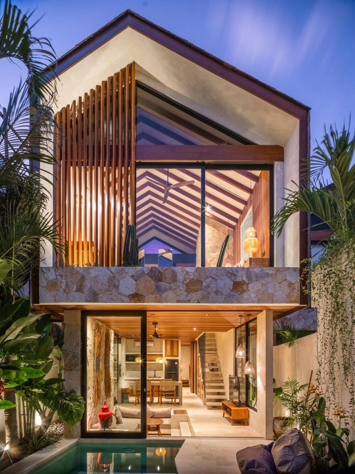 Blacksand Villas Echo Beach Canggu Eksteriør billede