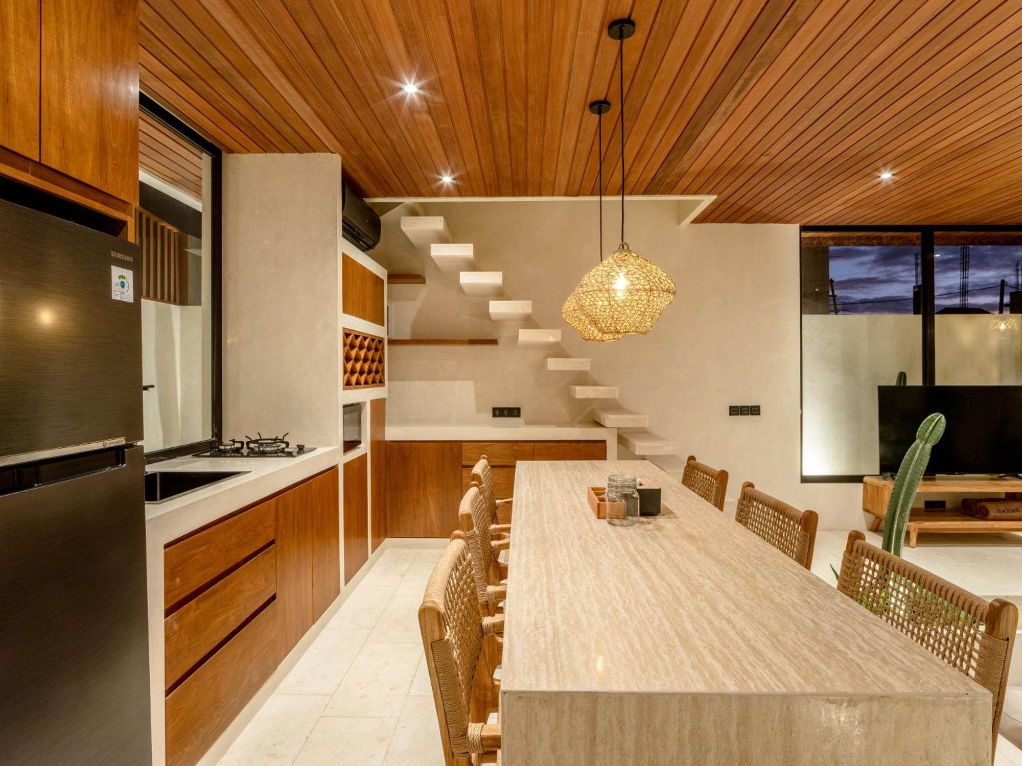 Blacksand Villas Echo Beach Canggu Eksteriør billede